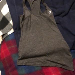 Gymshark Xs grey slant vest